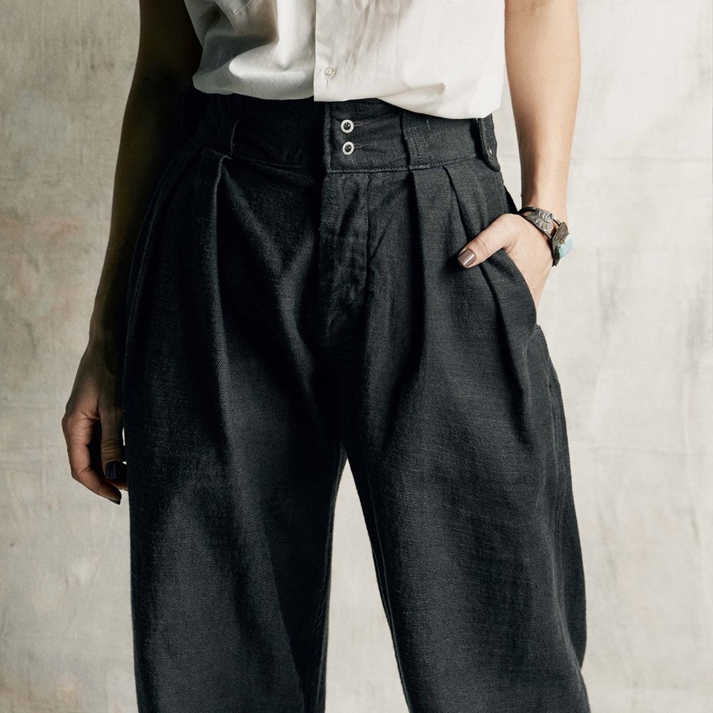 imogene + willie diana pleated jean